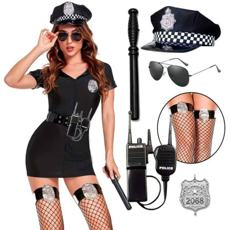 Accesorios policia (6 uds)