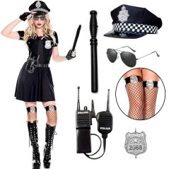 Accesorios policia (6 uds)