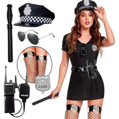 Accesorios policia (6 uds)