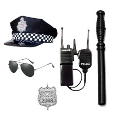 Accesorios policia (6 uds)