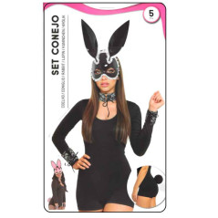 Kit de conejita sexy para adultos