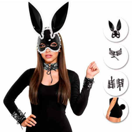 Kit de conejita sexy para adultos