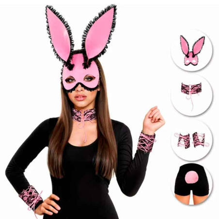 Kit de conejita sexy para adultos