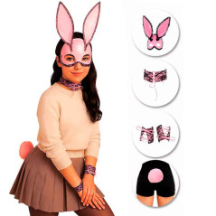 Kit de conejita sexy para adultos
