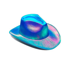 Accesorios Vaquera sombrero holografico+Lentes