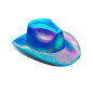 Accesorios Vaquera sombrero holografico+Lentes Accesorios Vaquera sombrero holografico+Lentes