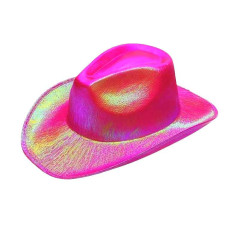 Accesorios Vaquera sombrero holografico+Lentes