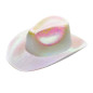 Accesorios Vaquera sombrero holografico+Lentes Accesorios Vaquera sombrero holografico+Lentes