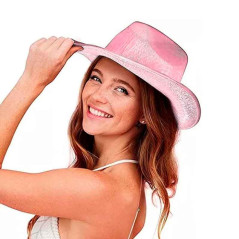 Accesorios Vaquera sombrero holografico+Lentes