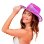 Accesorios Vaquera sombrero holografico+Lentes Accesorios Vaquera sombrero holografico+Lentes