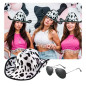 Sombrero estampado Vaquita +Lentes Sombrero estampado Vaquita +Lentes