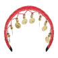 Juego de 3 accesorios Danza del Vientre (falda Pulsera Vincha) Juego de 3 accesorios Danza del Vientre (falda Pulsera Vincha)