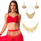 Kit de 3 accesorios danza del vientre (EN METAL)