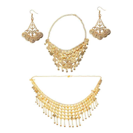 Kit de 3 accesorios danza del vientre (EN METAL)