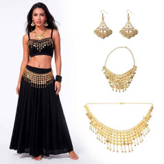 Kit de 3 accesorios danza del vientre (EN METAL)
