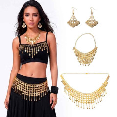 Kit de 3 accesorios danza del vientre (EN METAL)