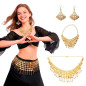 Kit de 3 accesorios danza del vientre (EN METAL)