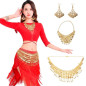 Kit de 3 accesorios danza del vientre (EN METAL)