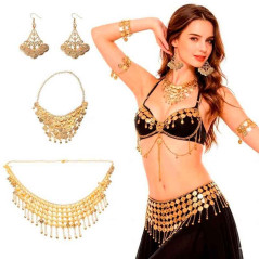 Kit de 3 accesorios danza del vientre (EN METAL)