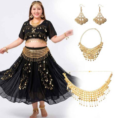 Kit de 3 accesorios danza del vientre (EN METAL)