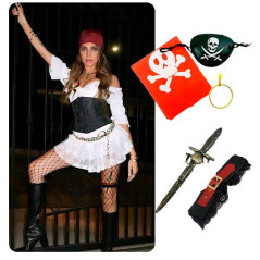 Set de accesorios Pirata 5 productos