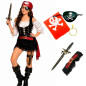 Set de accesorios Pirata 5 productos