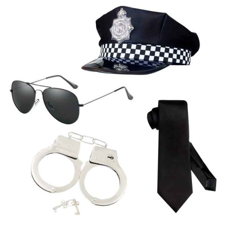 jurgo de Accesorios policia (4 uds)