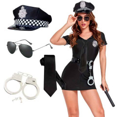 Jurgo de Accesorios policia (4 uds)