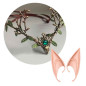 Orejas Elfo + Diadema hojas (pack 2uds)