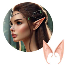 Orejas Elfa + Diadema hojas (pack 2uds)