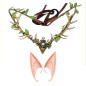 Orejas Elfo + Diadema hojas (pack 2uds)