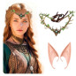 Orejas Elfo + Diadema hojas (pack 2uds)