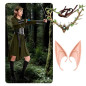 Orejas Elfo + Diadema hojas (pack 2uds)