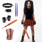 Juego de accesorios disfraz Harley Quinn