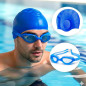 Lentes  Gravital Y Gorra De Natación Pack Protección Uv Antifog