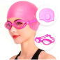 Lentes Y Gorra De Natación Pack Protección Uv Antifog Lentes Y Gorra De Natación Pack Protección Uv Antifog