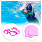 Lentes Y Gorra De Natación Pack Protección Uv Antifog Lentes Y Gorra De Natación Pack Protección Uv Antifog