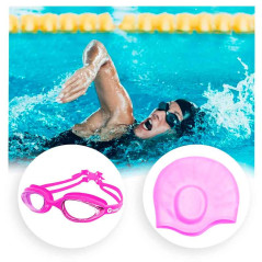 Lentes  Gravital Y Gorra De Natación Pack Protección Uv Antifog