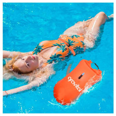 Contenido del Paquete  1 × Boya inflable con bolsa seca impermeable (c