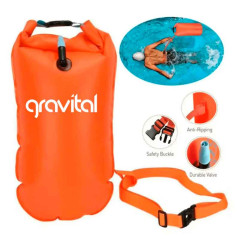 Contenido del Paquete  1 × Boya inflable con bolsa seca impermeable (c