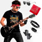 Accesorios de Disfraz Rockero Unisex 80s