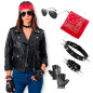 Accesorios de Disfraz Rockero Unisex 80s