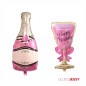 Kit o Pack De Globos Rosa Oro Nª3