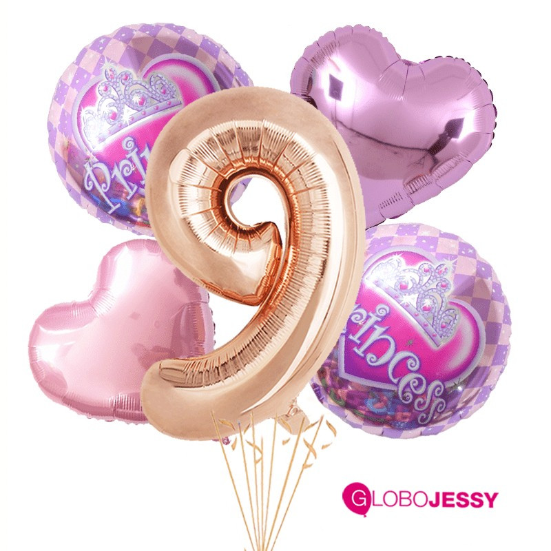 bouquet-de-globos-princesas-5-piezas-paquete