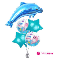 Delfín  kit de globos
