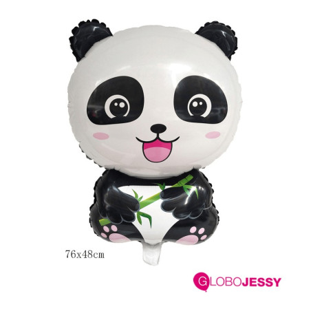 Globos Oso Panda kit x 5 globos