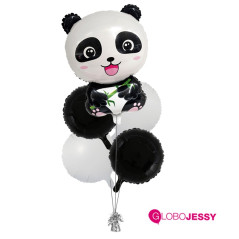 kit de globos Oso Panda