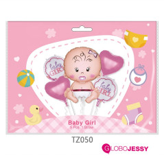 kit de globos Baby Girl