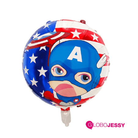  Capitán America Kit x 5 globos