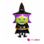 Kit de 5 globos de Brujita halloween